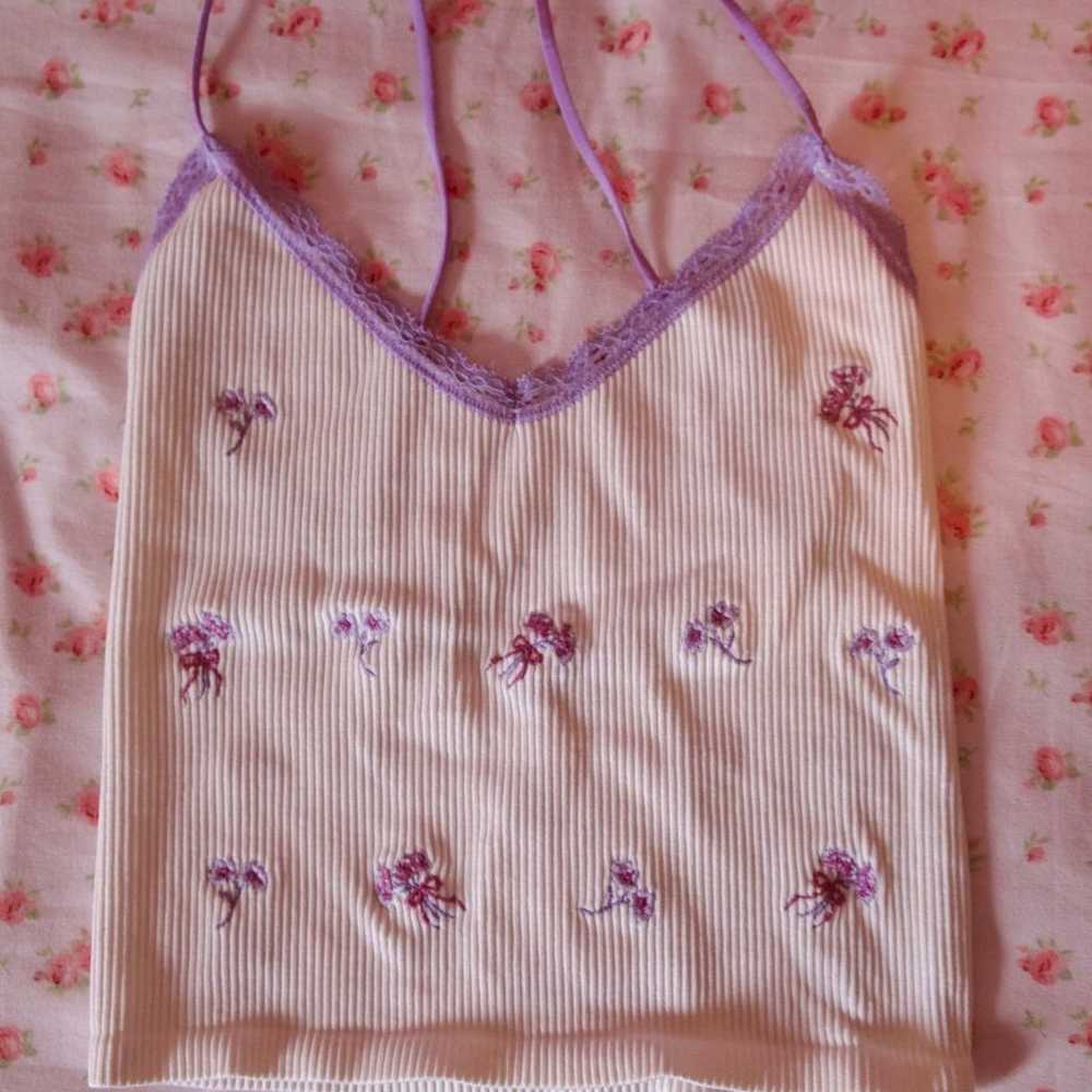 Floral seamless cami - image 1