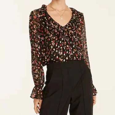 J. Crew Ruffleneck Blouse (S) - image 1