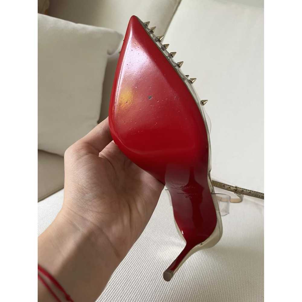 Christian Louboutin Spikoo leather heels - image 5