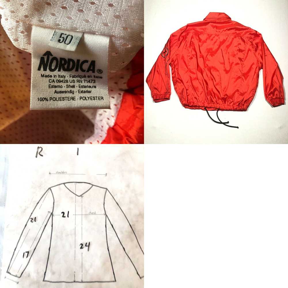 Vintage Vintage Nordica Windbreaker Track Jacket … - image 4