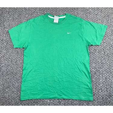 Nike VTG Nike Swoosh T-Shirt Adult Large Green US… - image 1