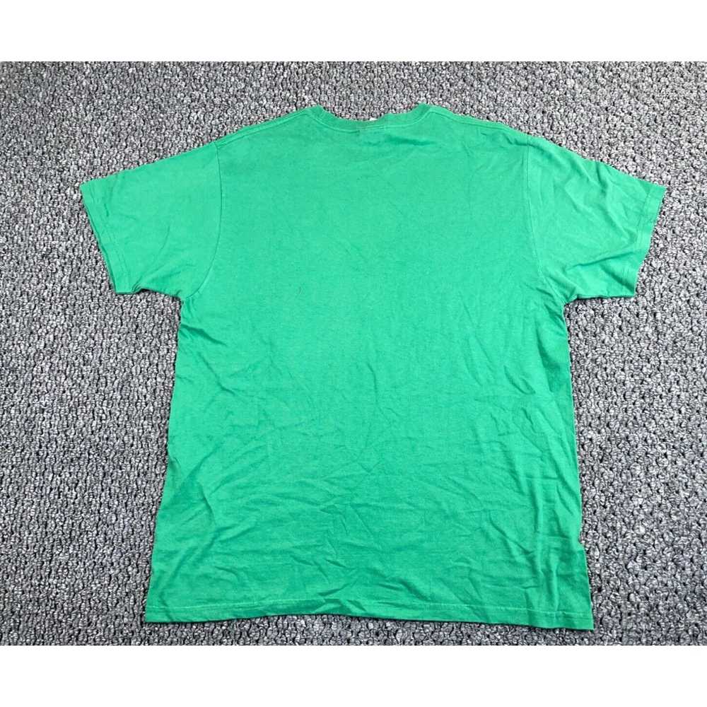 Nike VTG Nike Swoosh T-Shirt Adult Large Green US… - image 2