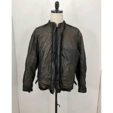 Vintage Firstgear Brown/Black Zip-Up Motorcycle J… - image 1