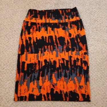 Vintage LuLaRoe Cassie Skirt Medium Knee Length U… - image 1