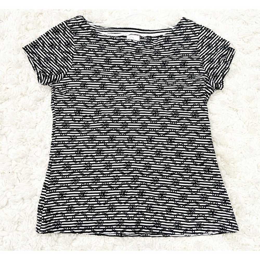 Anthropologie Postmark Top XS Womens Shirt Black … - image 1