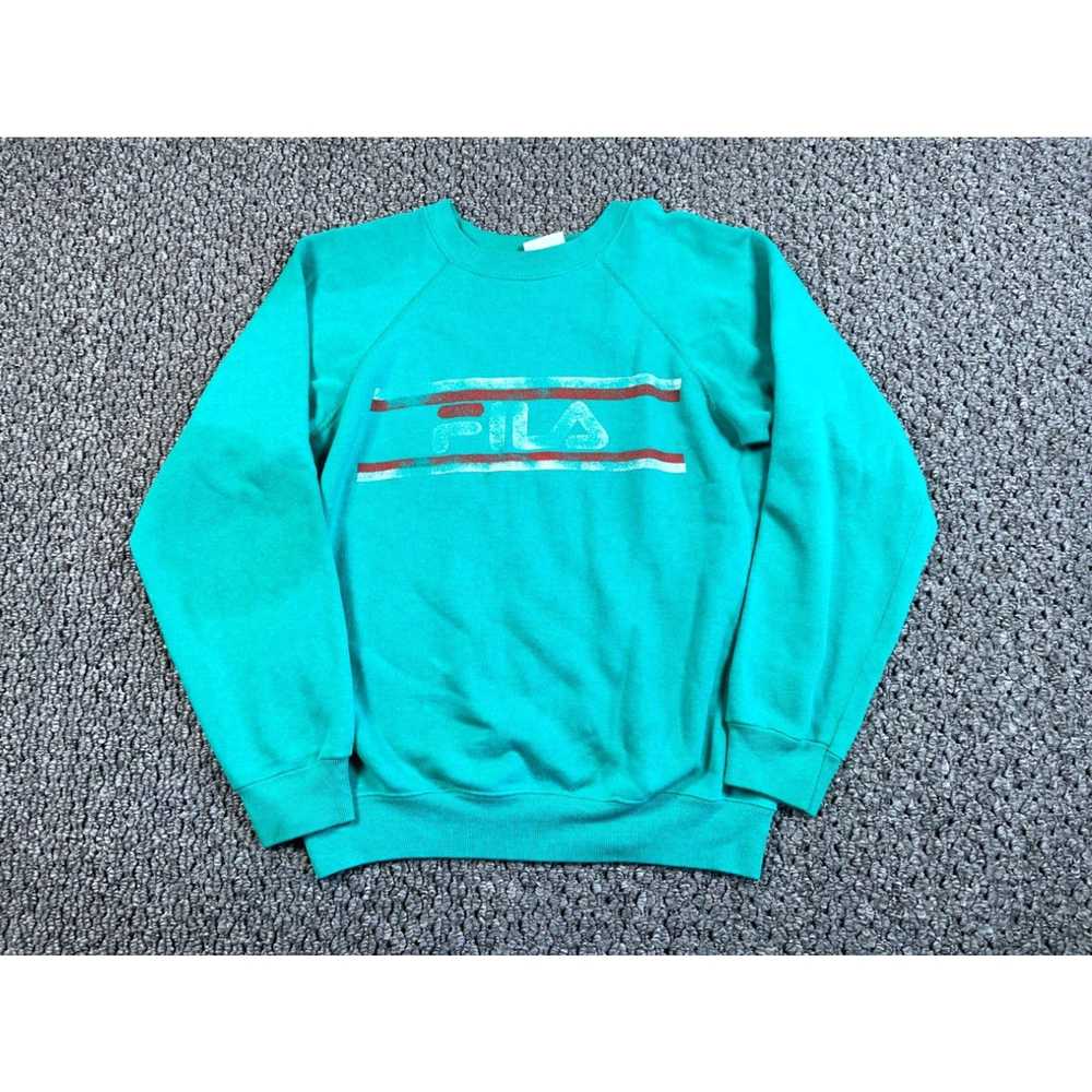 Hanes VTG 80s Hanes 50-50 Distressed Sweatshirt A… - image 1