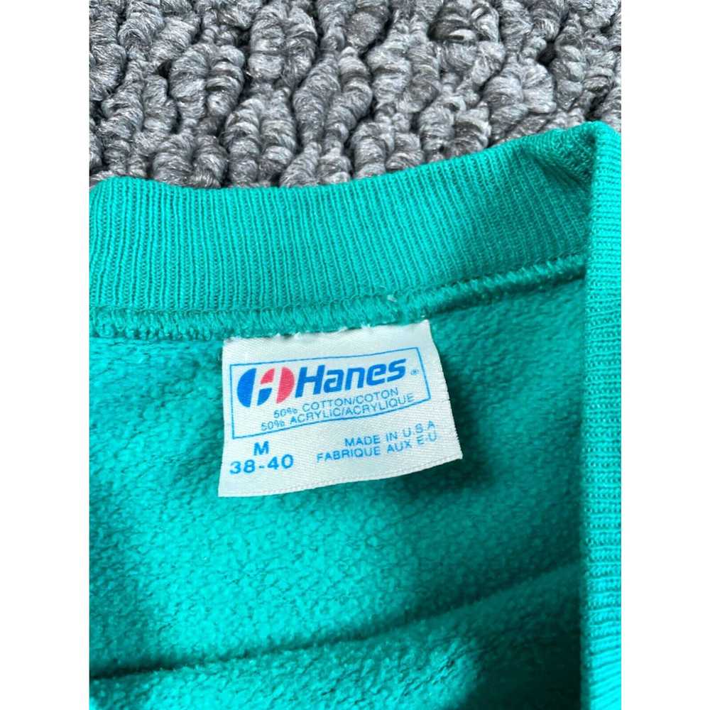 Hanes VTG 80s Hanes 50-50 Distressed Sweatshirt A… - image 3