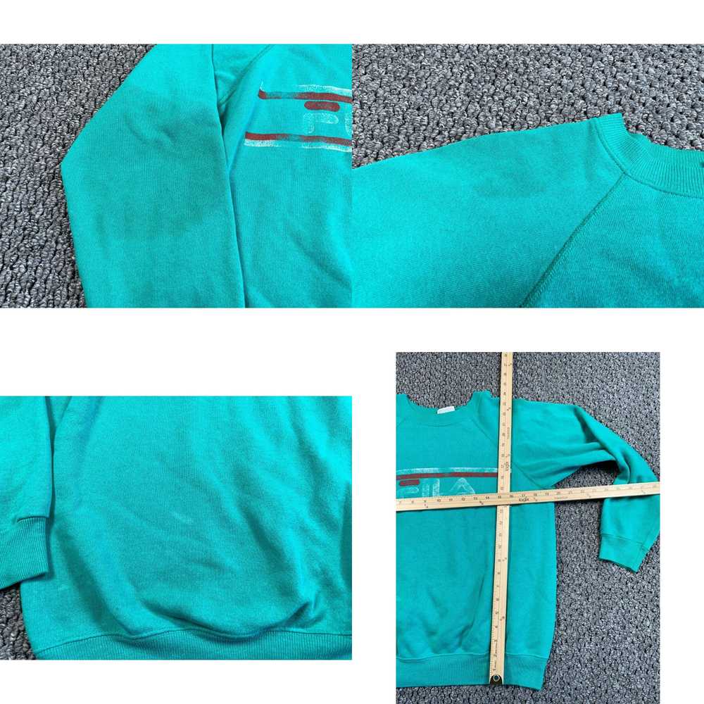 Hanes VTG 80s Hanes 50-50 Distressed Sweatshirt A… - image 4