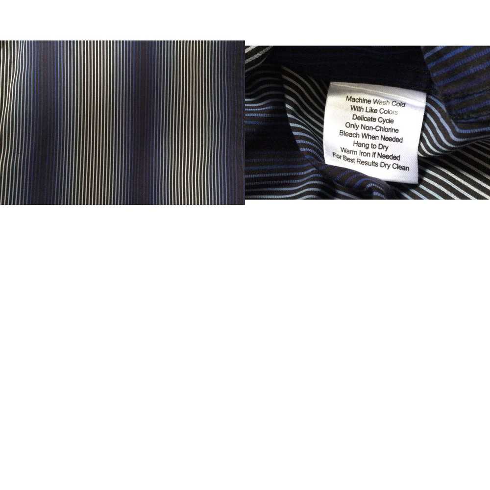 Pronto Uomo PRONTO UOMO Mens Size L Striped Cotto… - image 4