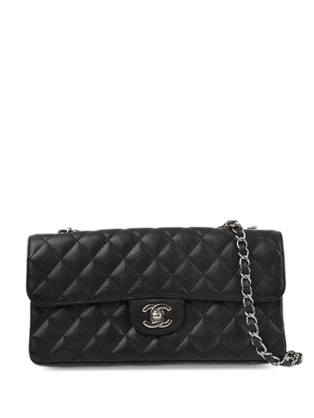 CHANEL Pre-Owned 2006 East West shoulder bag - Bl… - image 1