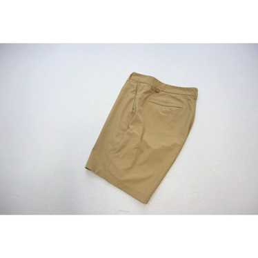 Vintage VRST Golf Shorts 8" Performance Tan Flat … - image 1