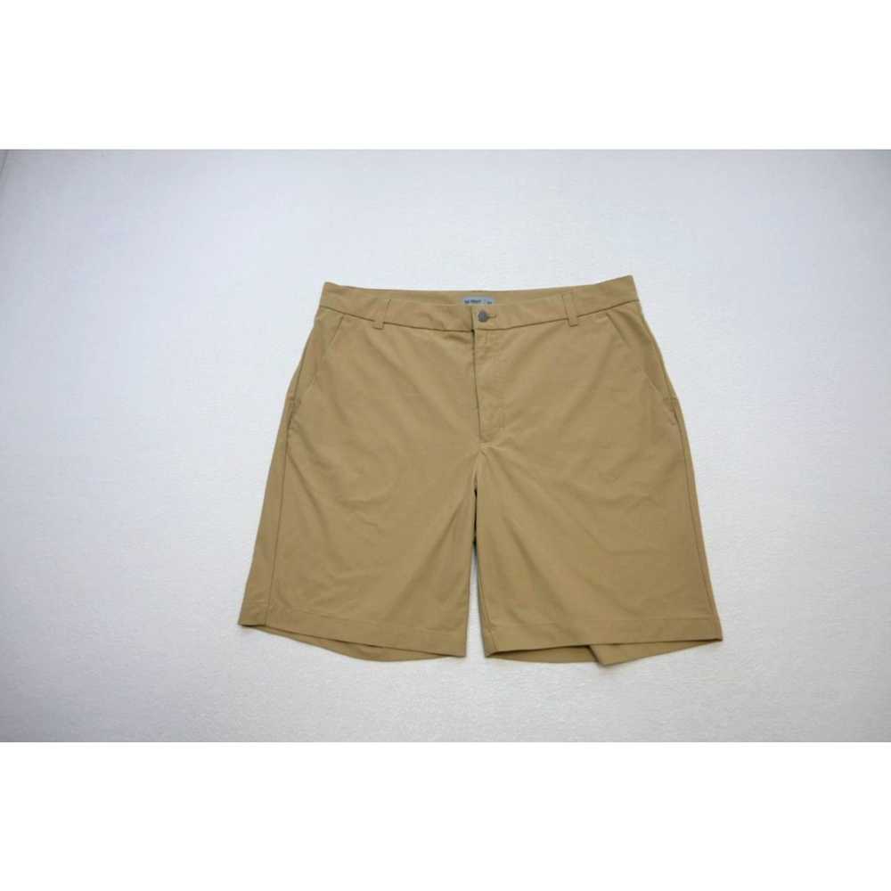 Vintage VRST Golf Shorts 8" Performance Tan Flat … - image 2