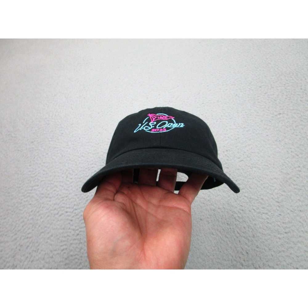 Vintage LACC Hat Cap Adult Strap Back Black Golf … - image 3