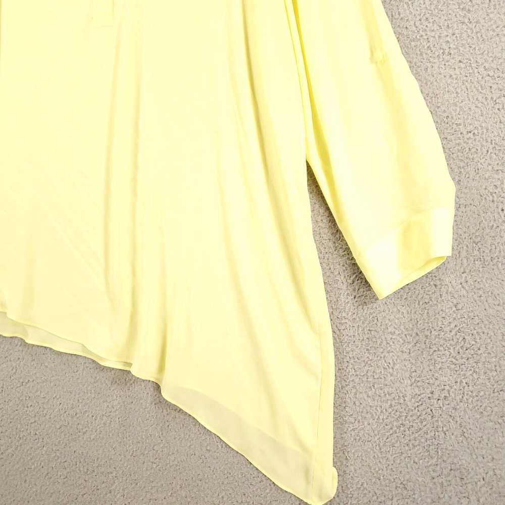 Vintage New Chico's 4 Blouse Women's 2XL Citron T… - image 3