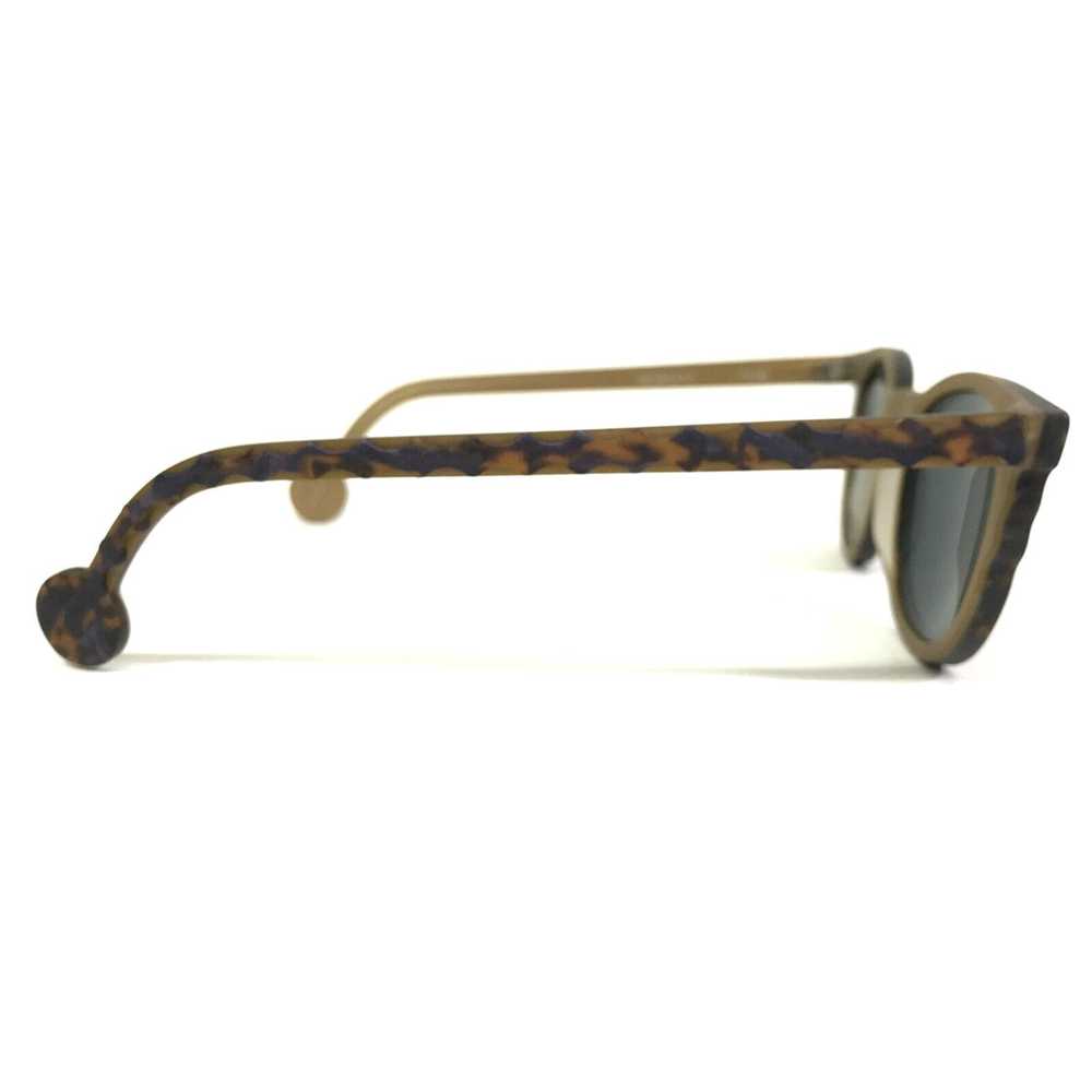 Vintage Authentic Tortoise Shell Round Eyeglasses… - image 3