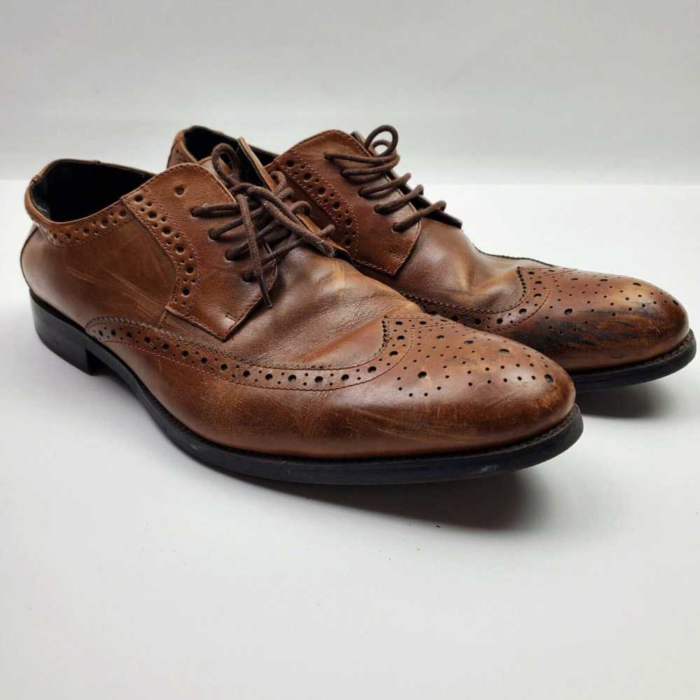 Stacy Adams Stacy Adams Garrison Wingtip Leather … - image 1