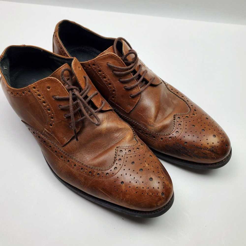 Stacy Adams Stacy Adams Garrison Wingtip Leather … - image 2