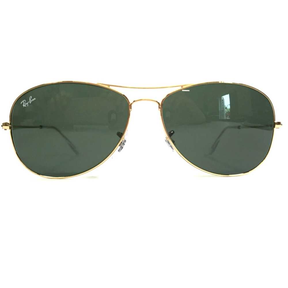 Vintage Ray-Ban Sunglasses RB3382 COCKPIT 001 Gol… - image 2