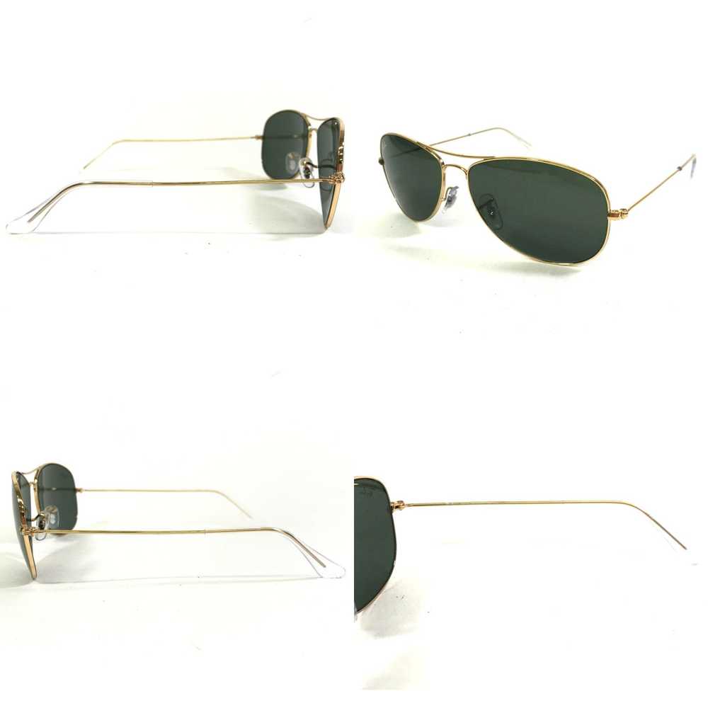 Vintage Ray-Ban Sunglasses RB3382 COCKPIT 001 Gol… - image 4