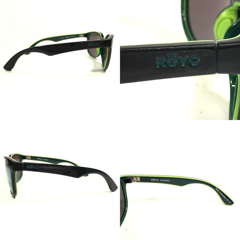 Revo REVO Sunglasses RE1028 01 KASH Black Blue Gr… - image 4