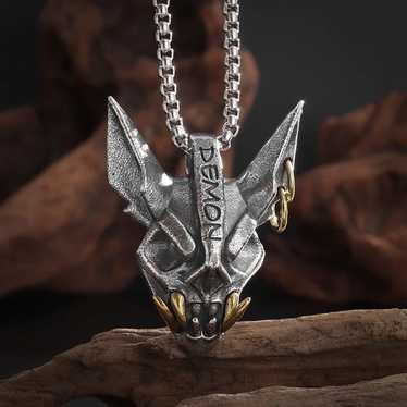 Hardjewelry batwing store pendant