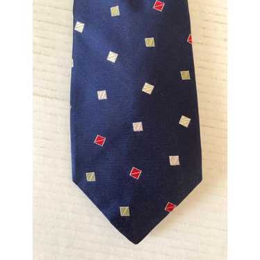 Ike Behar Ike Behar Men's Necktie Tie Silk Navy B… - image 1