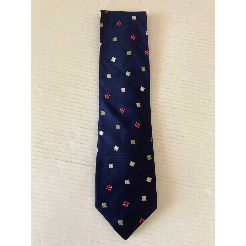 Ike Behar Ike Behar Men's Necktie Tie Silk Navy B… - image 2