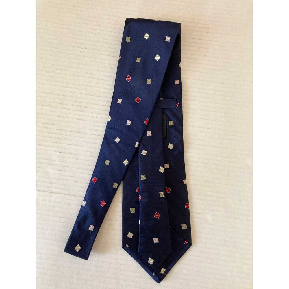 Ike Behar Ike Behar Men's Necktie Tie Silk Navy B… - image 3