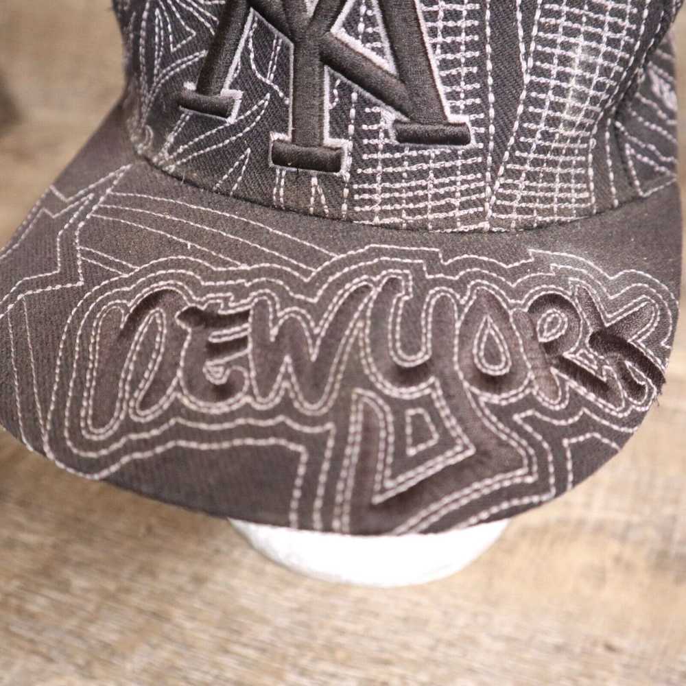 Vintage New York NY All Over Print Ball Cap Hat E… - image 2