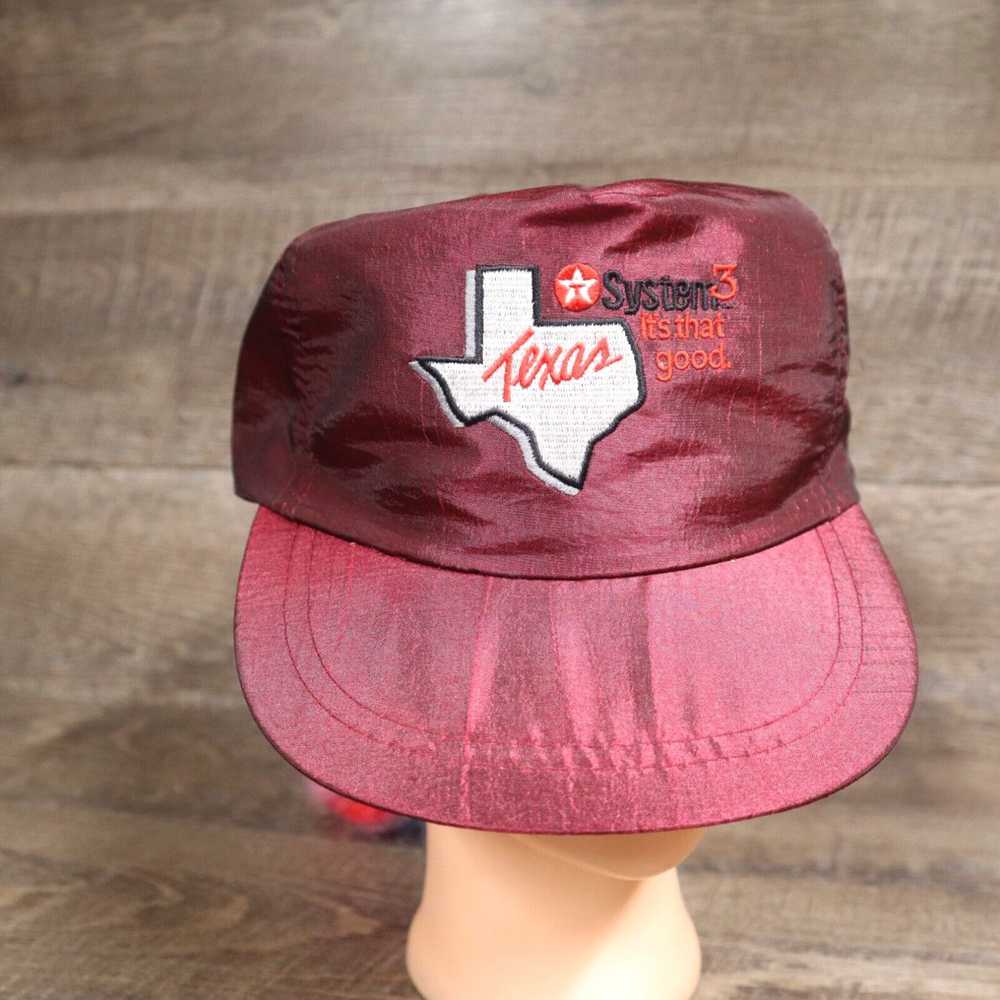 Vintage Authentic Maroon Texaco System 3 Texas St… - image 2