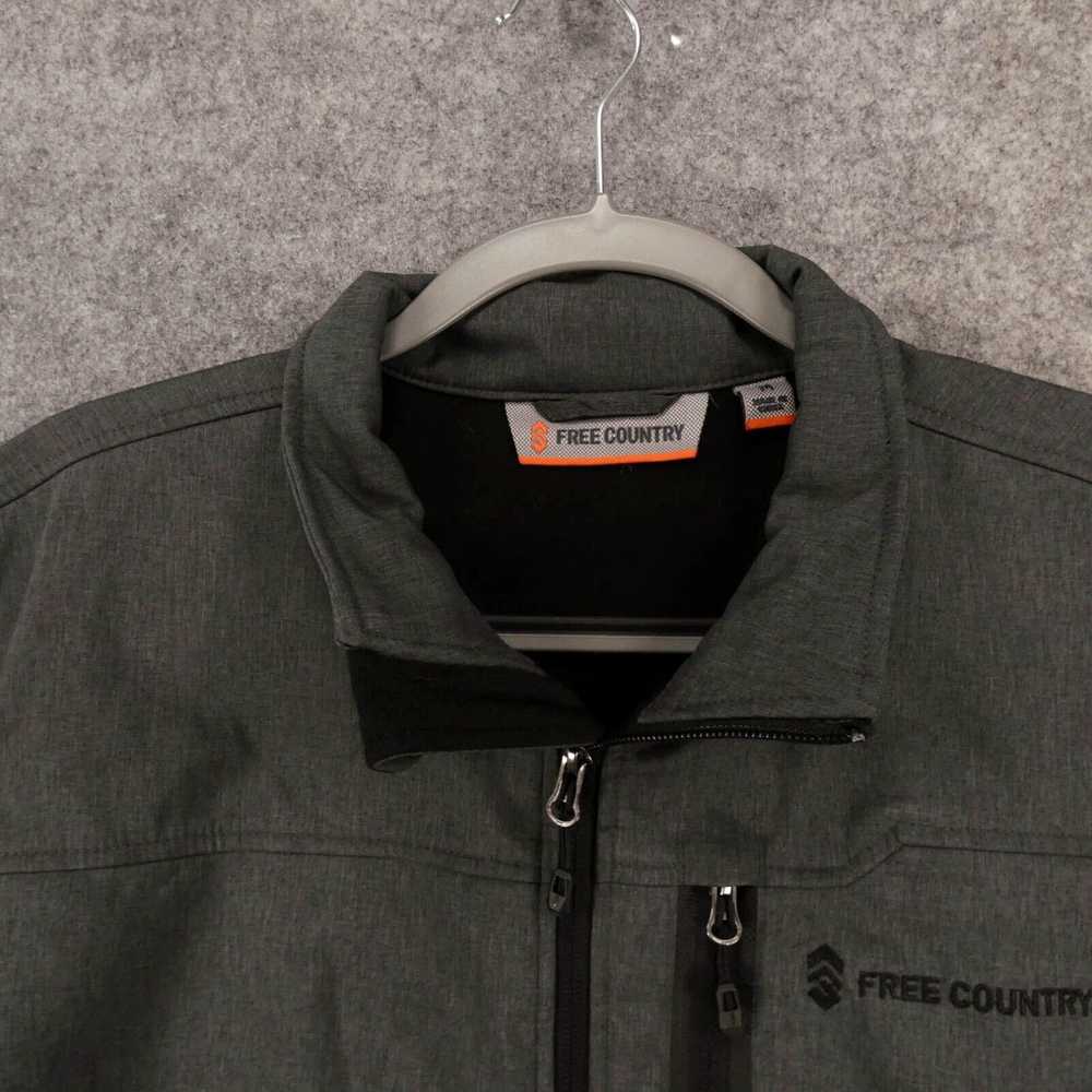 Free Country Free Country Jacket Mens Medium Gray… - image 2