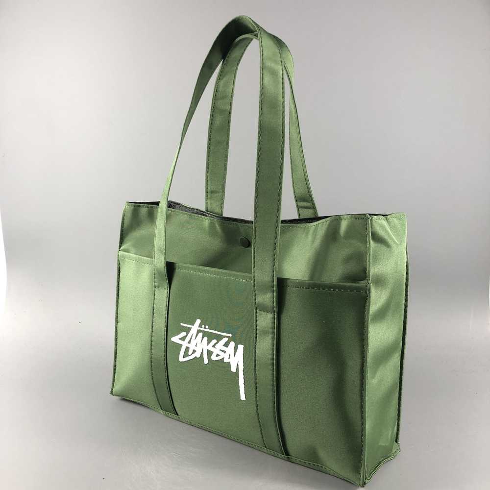 Streetwear × Stussy Stussy Military Colour Tote B… - image 1