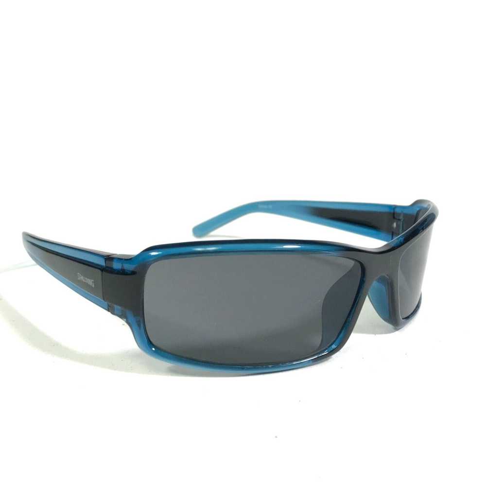 Spalding Spalding Sunglasses SP29-75 Blue Square … - image 3