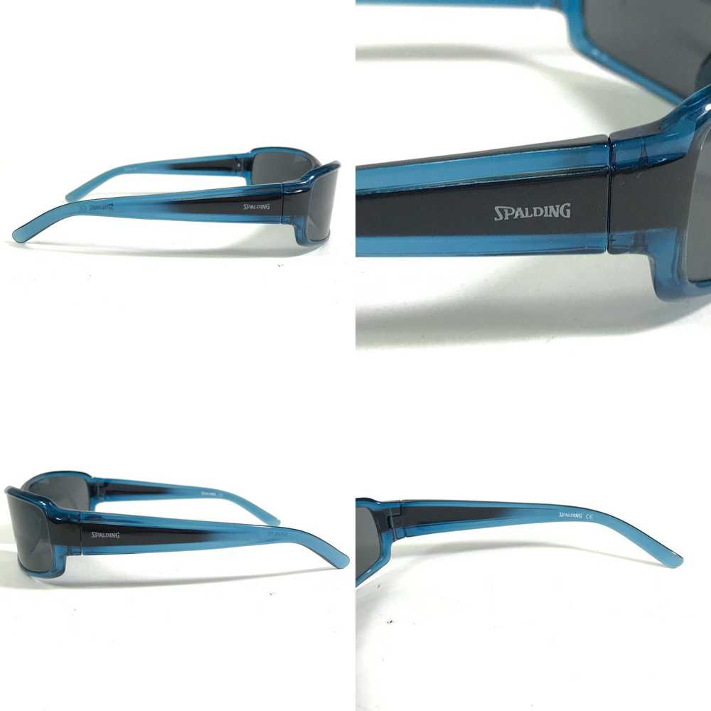 Spalding Spalding Sunglasses SP29-75 Blue Square … - image 4