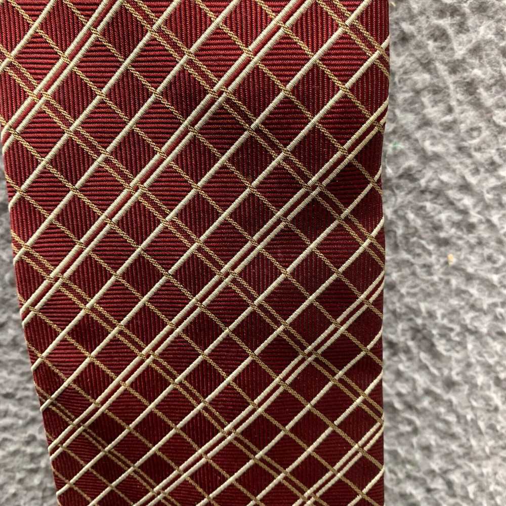 Vintage Vintage Woodward Tie Blue Red Diamond Men… - image 2