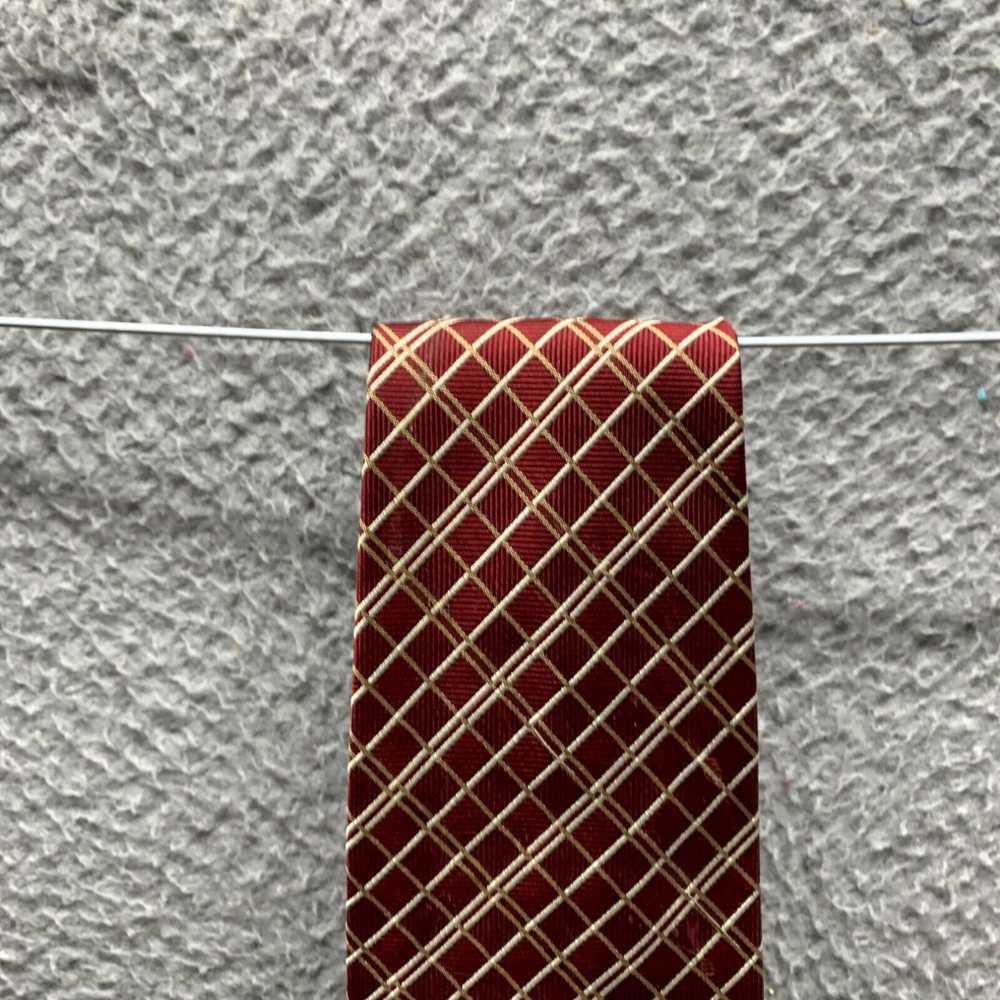 Vintage Vintage Woodward Tie Blue Red Diamond Men… - image 3