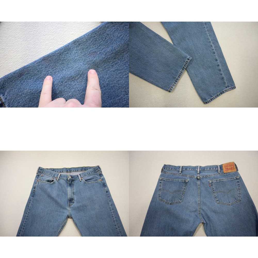 Levi's Levi's 505 Regular Fit Straight Blue Rugge… - image 4