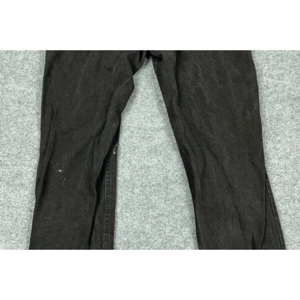 Lee VTG 80s Lee Black Jeans Tapered Fit Men's 40 … - image 3