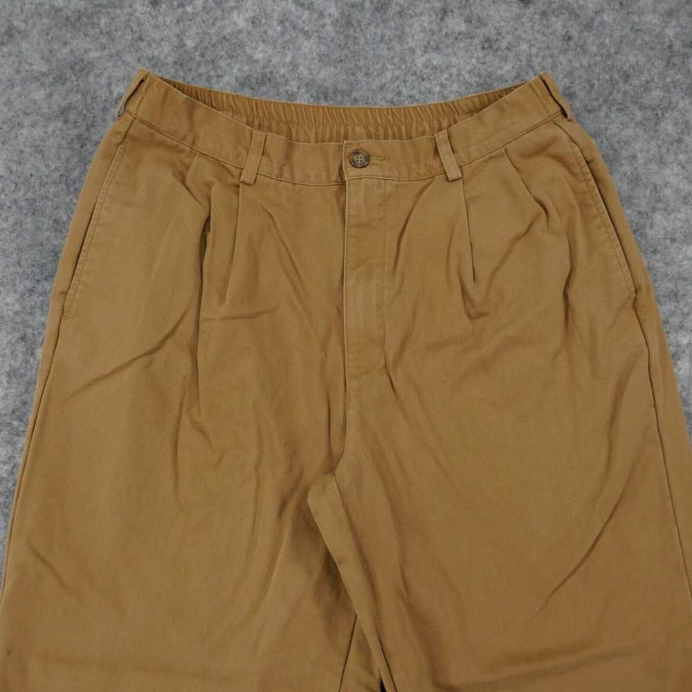 Vintage L.L. Bean Pants Mens 34x29 Double L Comfo… - image 2