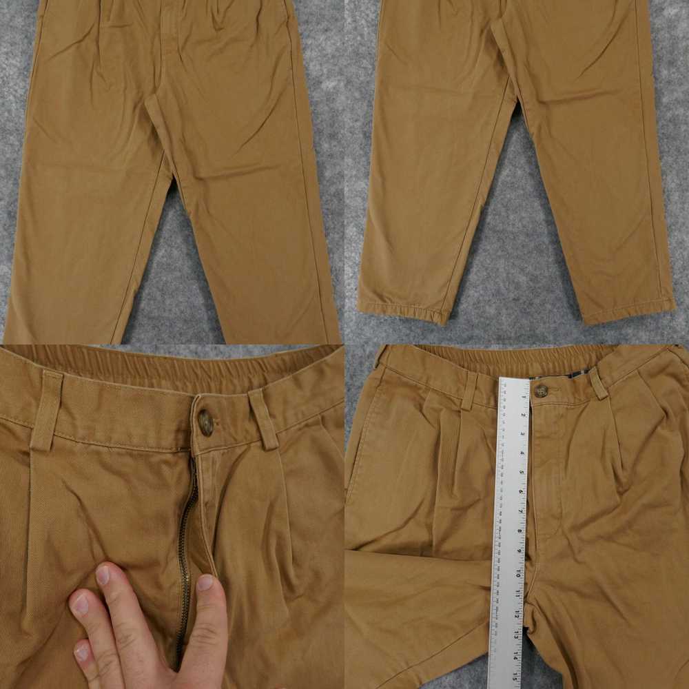 Vintage L.L. Bean Pants Mens 34x29 Double L Comfo… - image 4