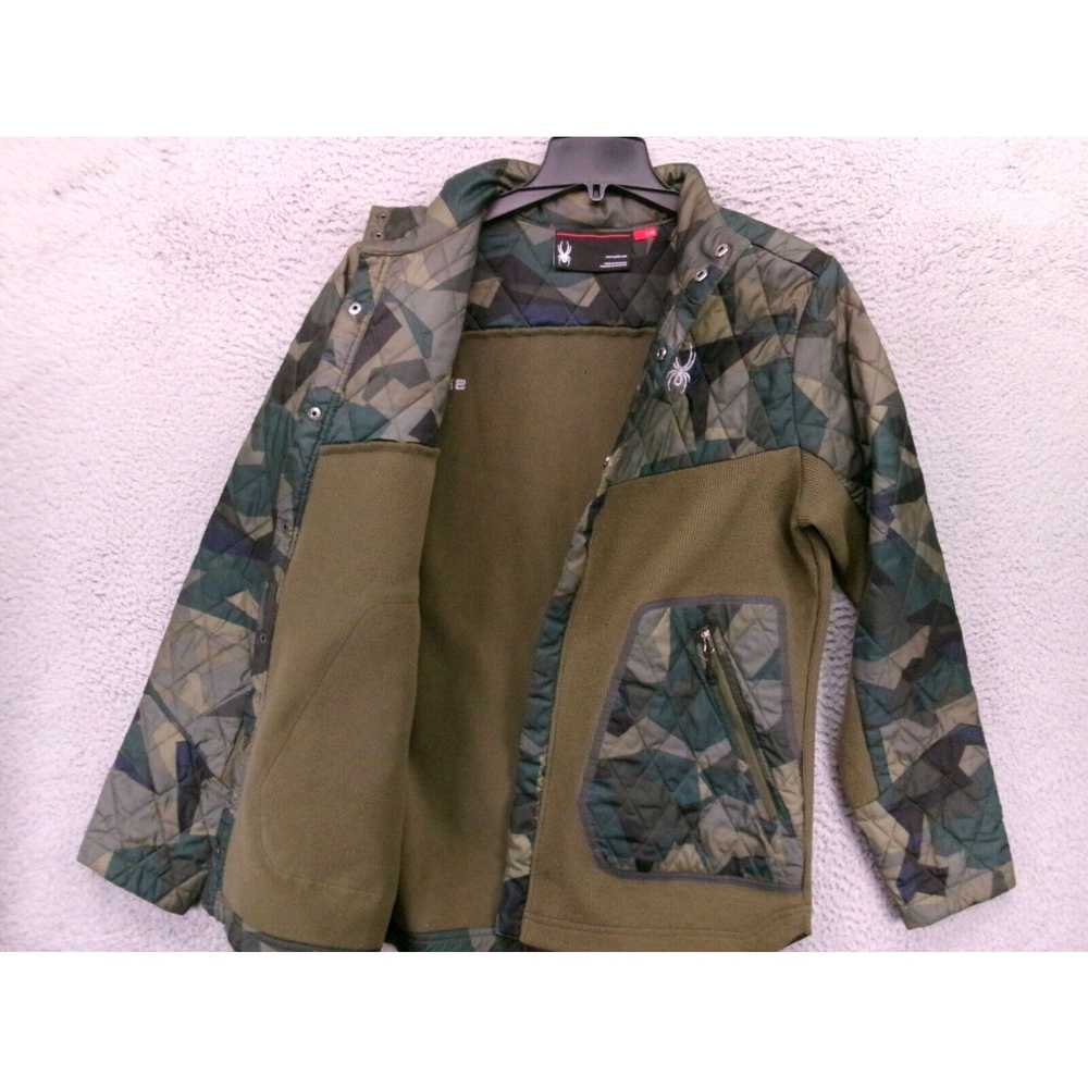 Spyder Spyder Jacket Mens Large Green Camoflauge … - image 5