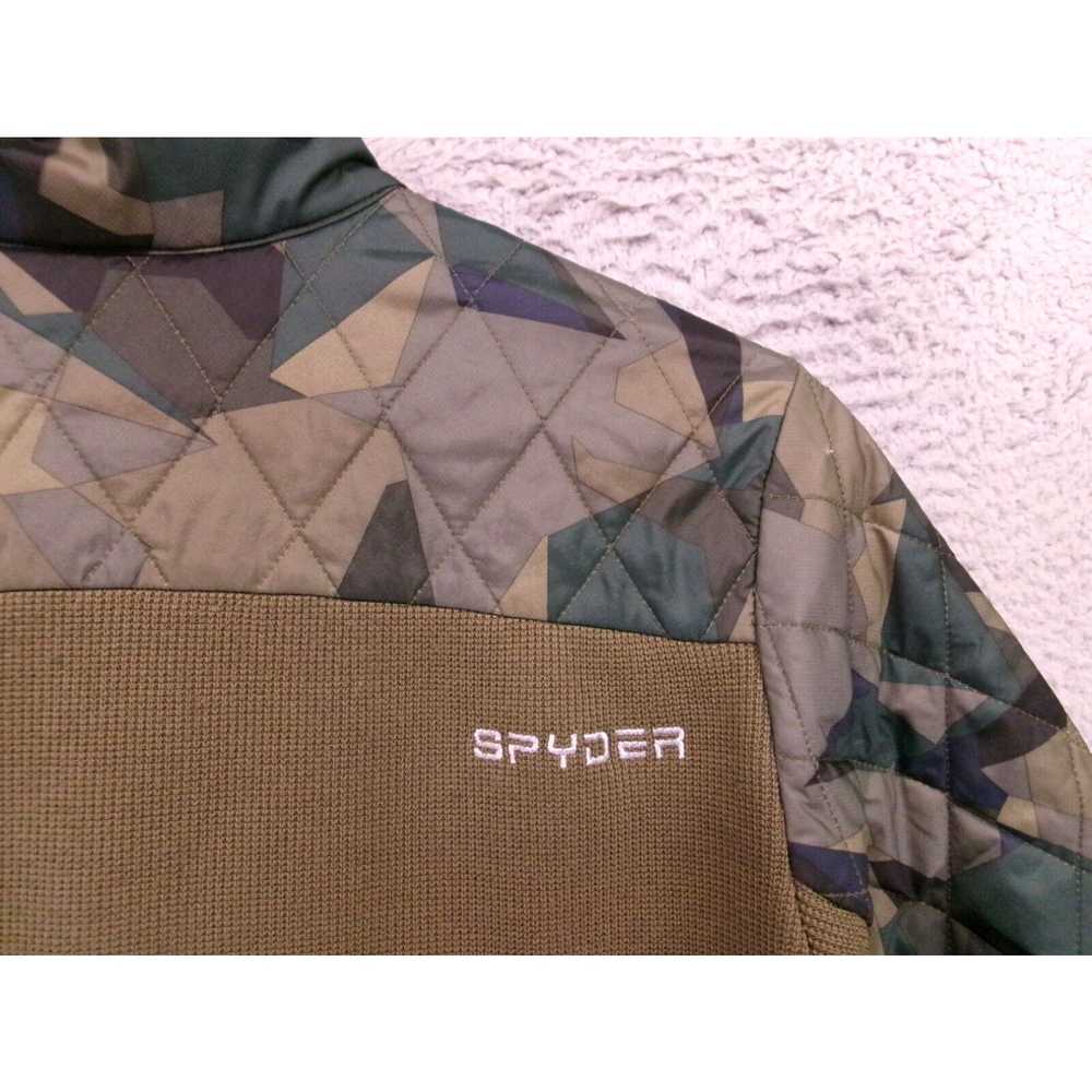 Spyder Spyder Jacket Mens Large Green Camoflauge … - image 7