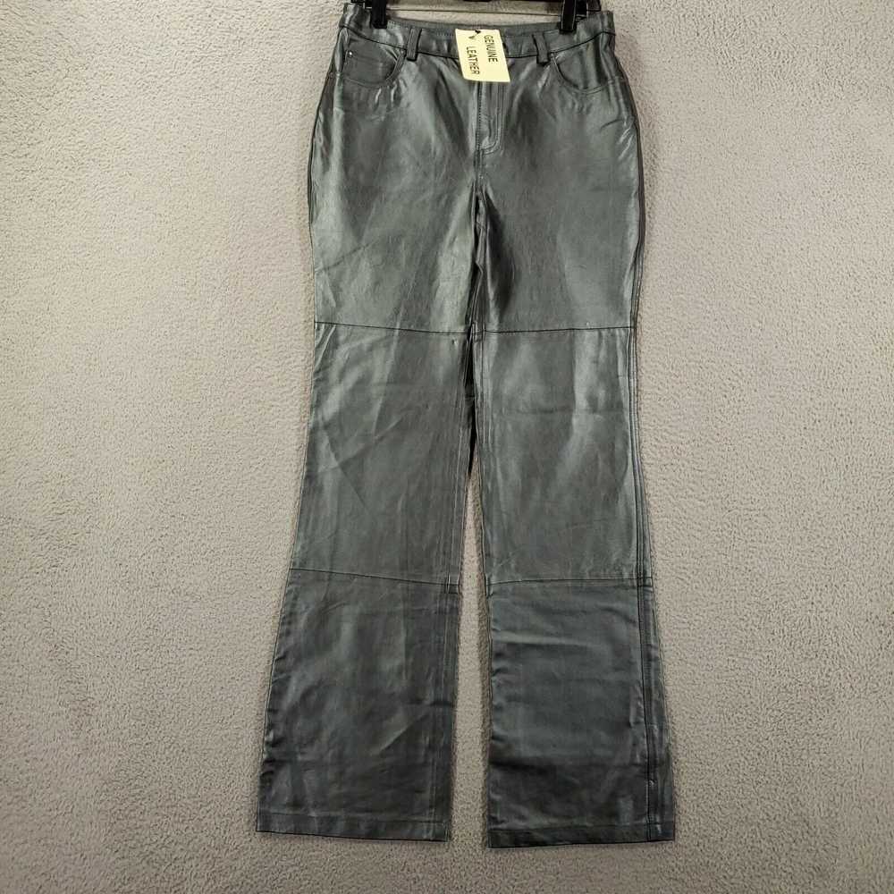 Vintage New Metrostyle Leather Pants Womens 8T 8 … - image 1