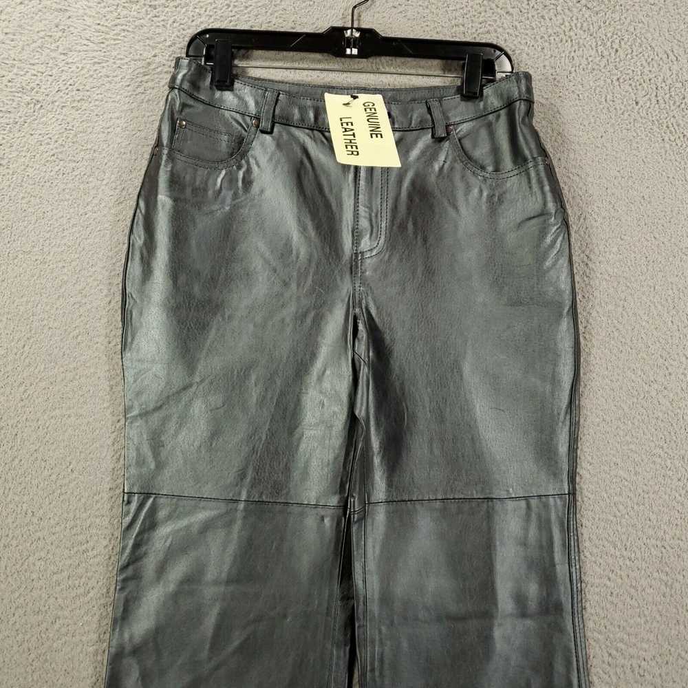 Vintage New Metrostyle Leather Pants Womens 8T 8 … - image 2