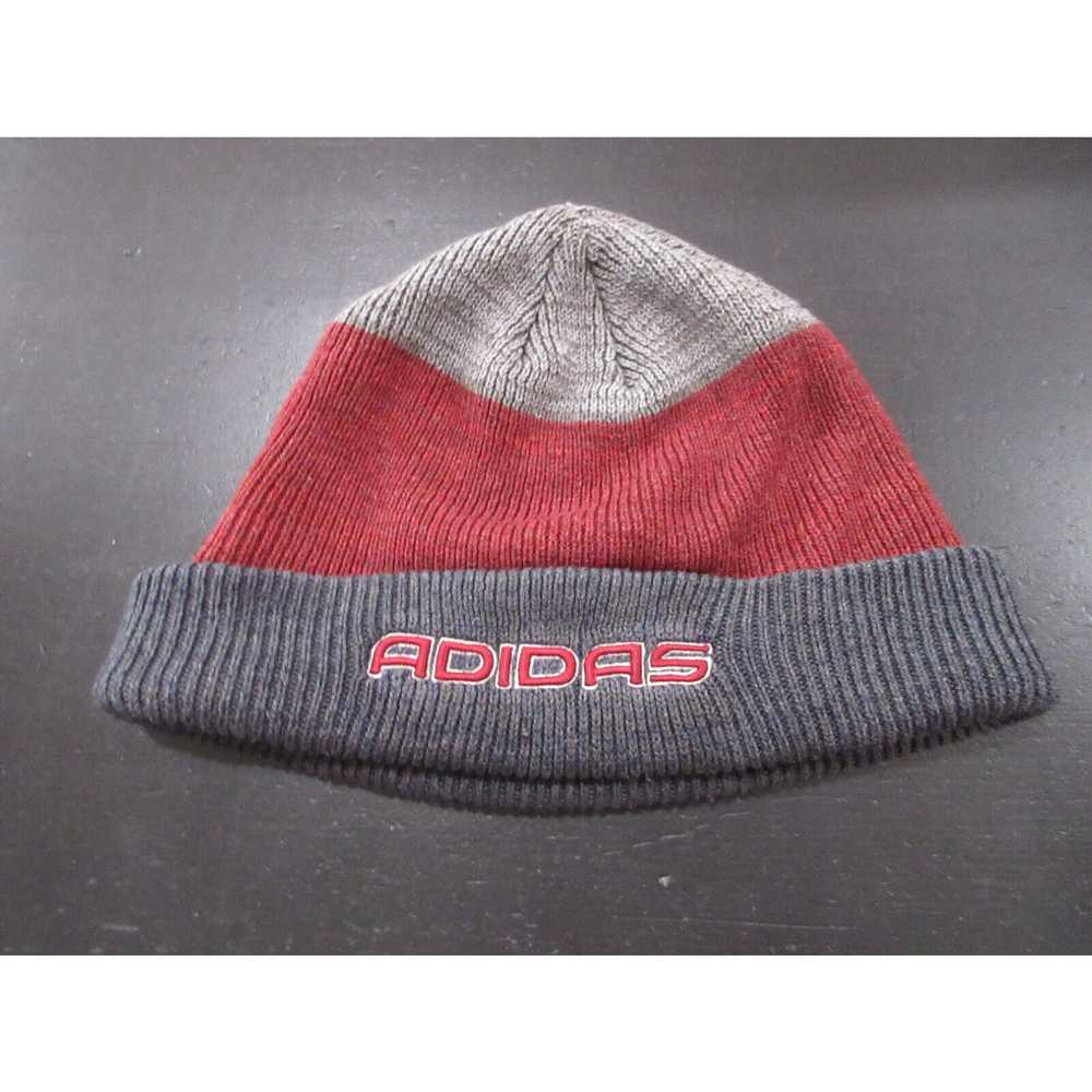 Adidas VINTAGE Adidas Beanie Hat Cap Adult One Si… - image 1