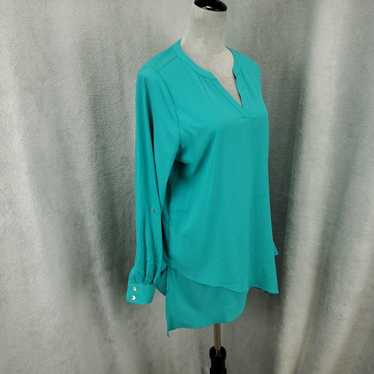 Susan Graver Susan Graver Tunic Womens Size 8 Tea… - image 1