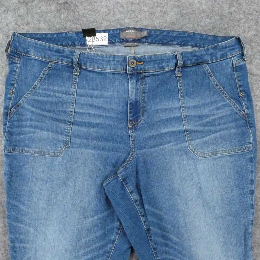 Torrid Torrid Jeans Women 24 Vintage Stretch Crop… - image 2