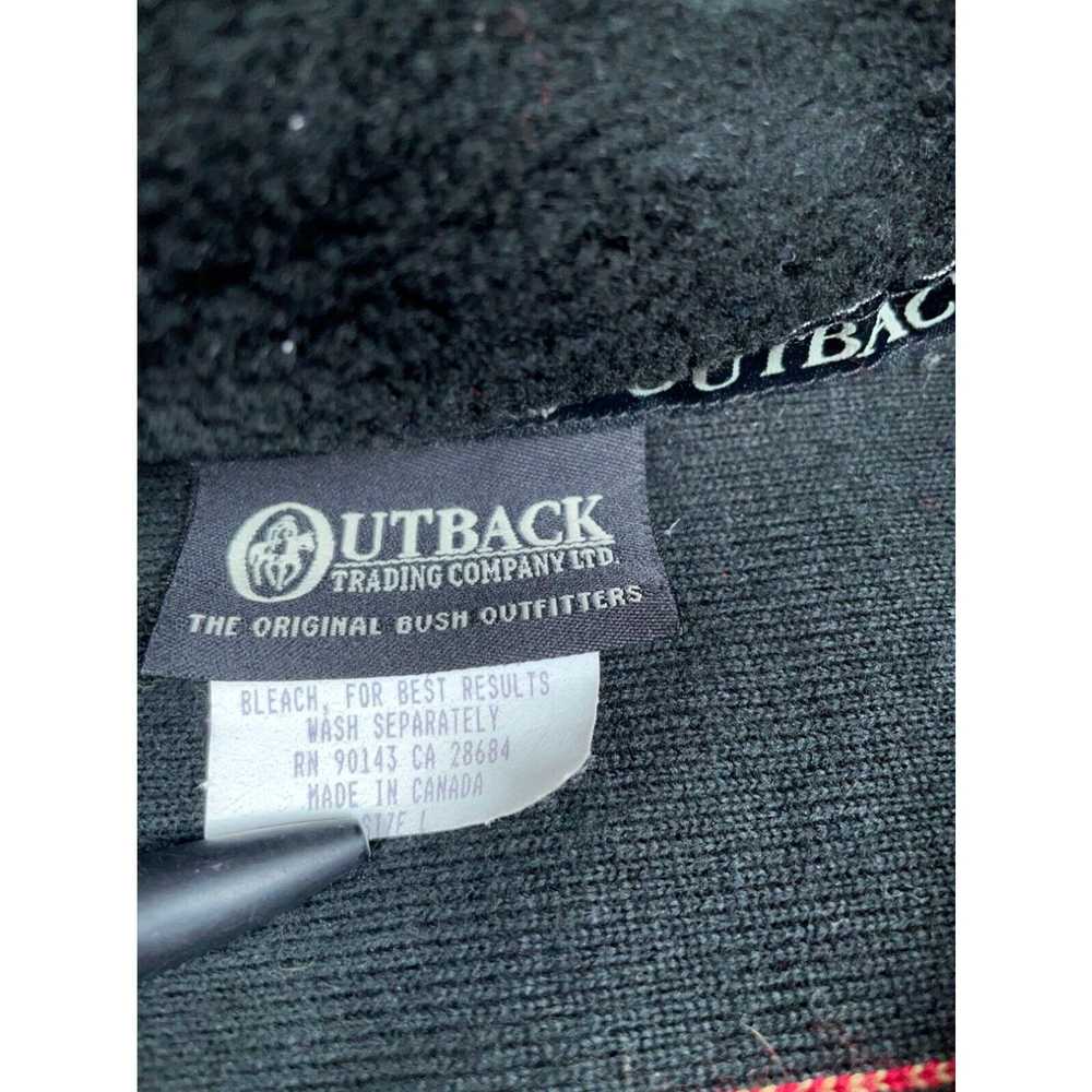 Vintage Outback Trading Co. Zip Up Fleece Jacket … - image 3