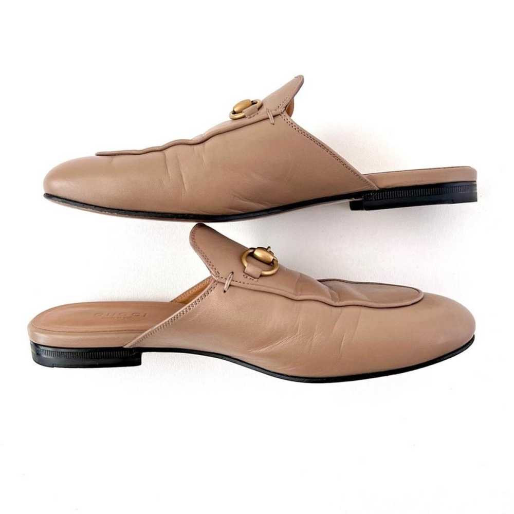 Gucci Princetown leather flats - image 3