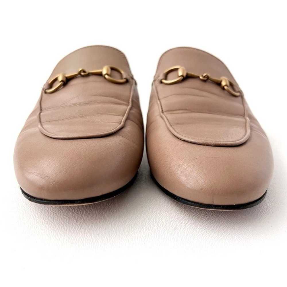 Gucci Princetown leather flats - image 4